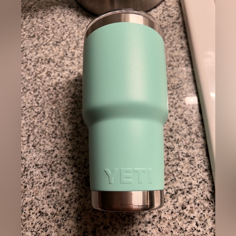 Teal Yeti Tumbler with Magnetic Lid